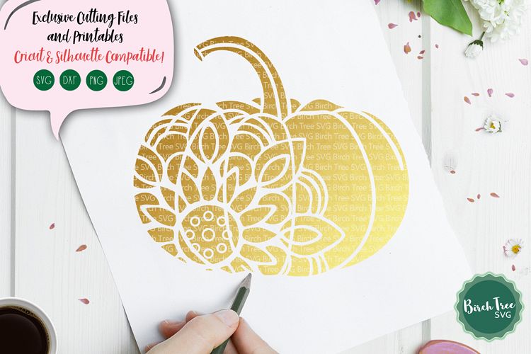 Download Pumpkin Mandala SVG Cut File, Pumpkin SVG, Pumpkin Clipart