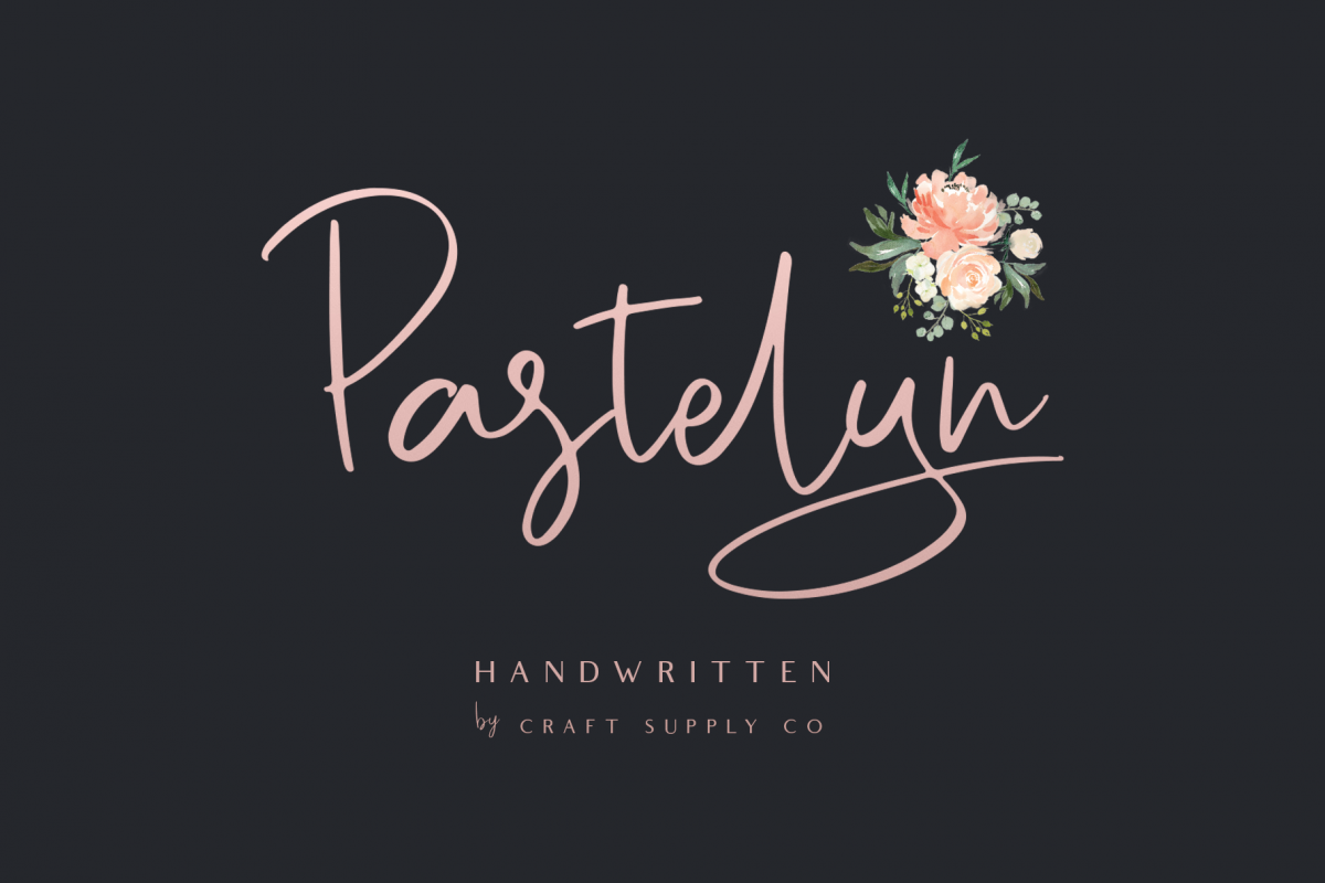 Pastelyn - Handwritten Font example image 1