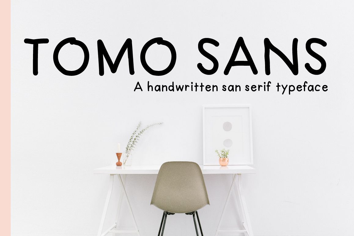TomoSans Sans Serif Typeface example image 1