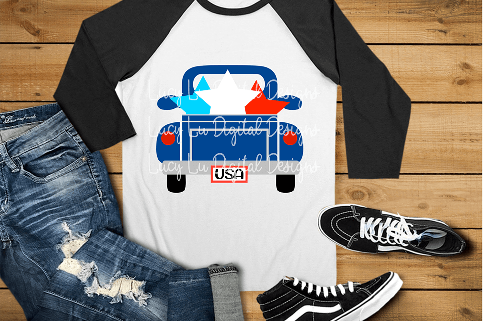 Patriotic Truck example image 1