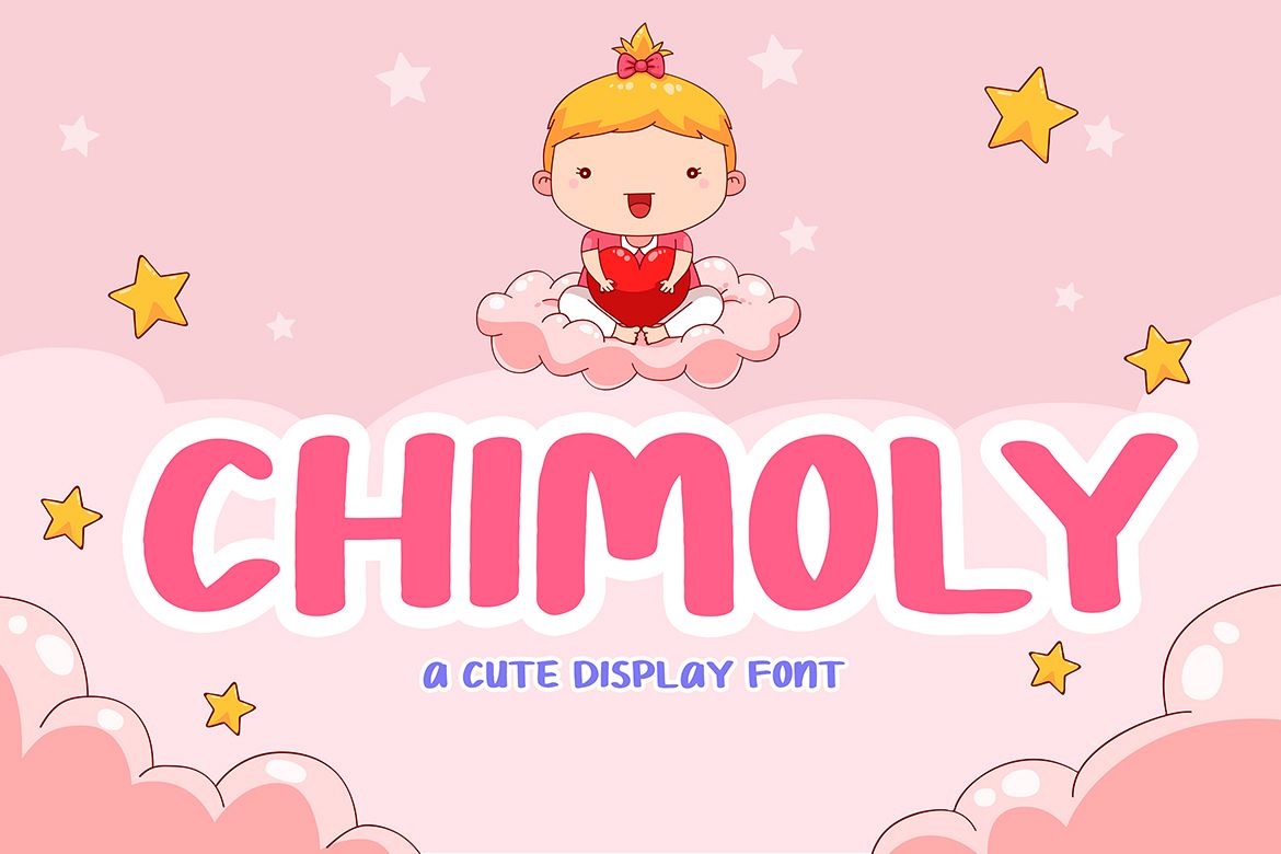 Chimoly Cute Display Font example image 1