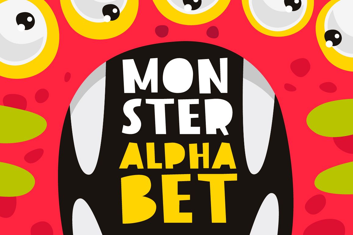 Monster Alphabet example image 1
