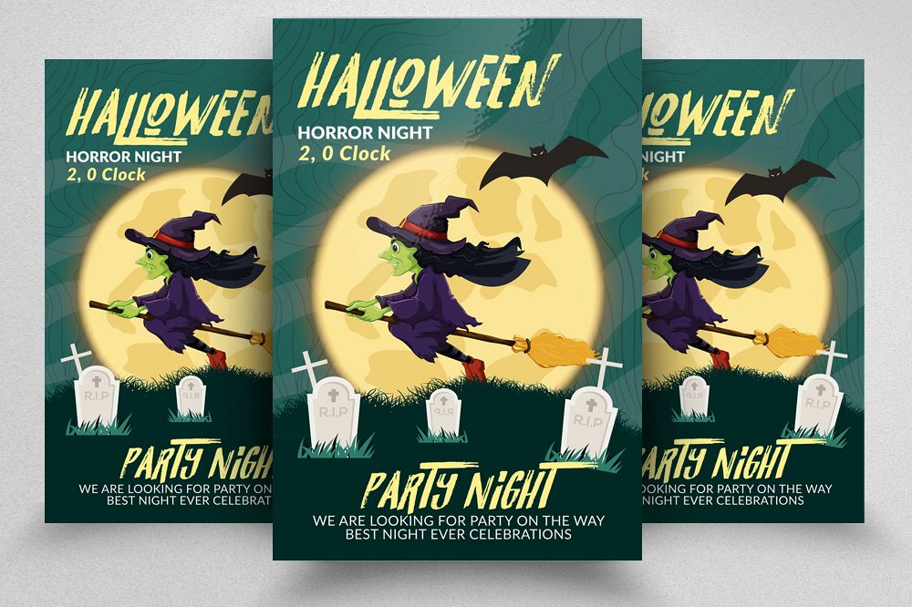Halloween Horror Night Flyer example image 1