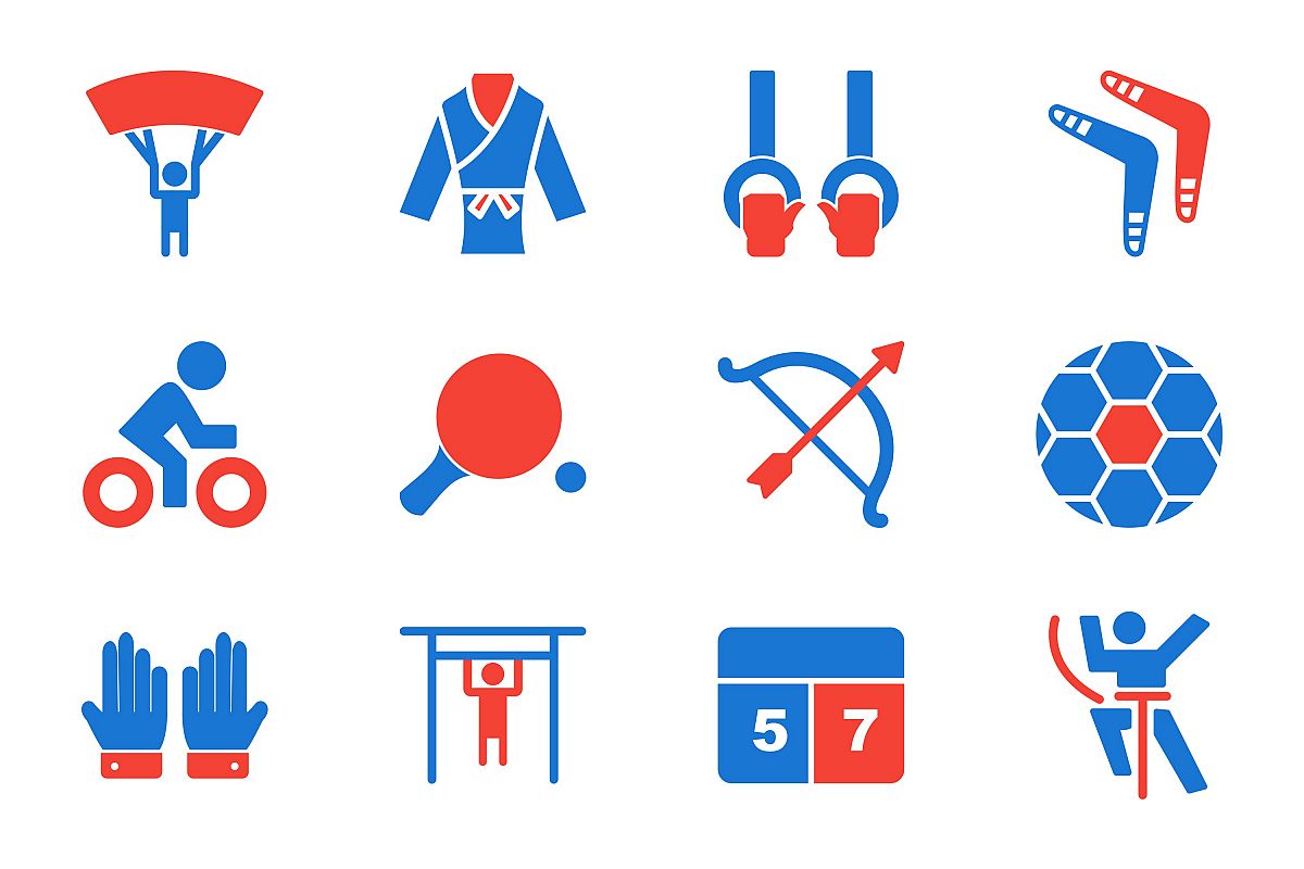 Set Of Sports And Game Icons example image 1