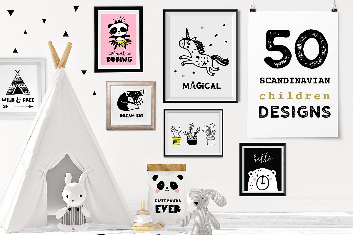 Scandinavian style decor & design example image 1