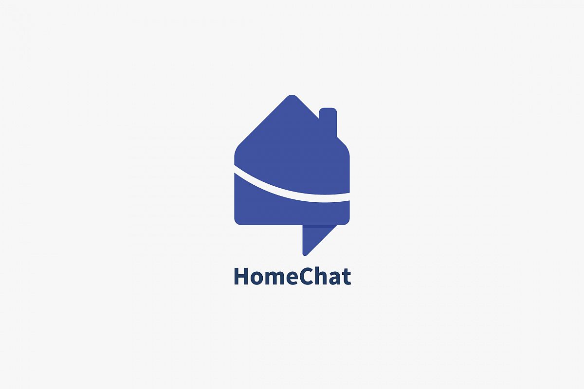 Home Chat Logo Template example image 1