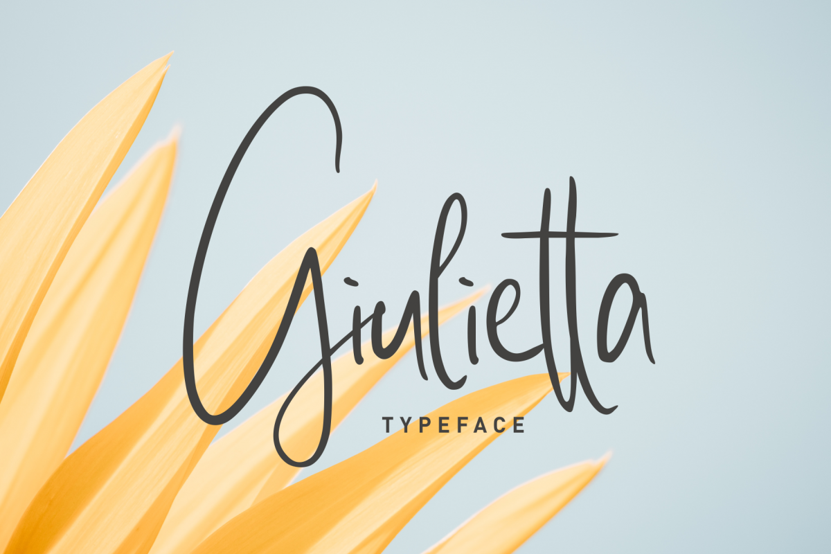 giulietta \\ handwriting example image 1