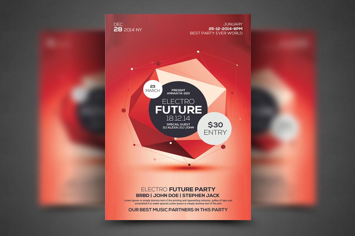 Future Flyer Template example image 1
