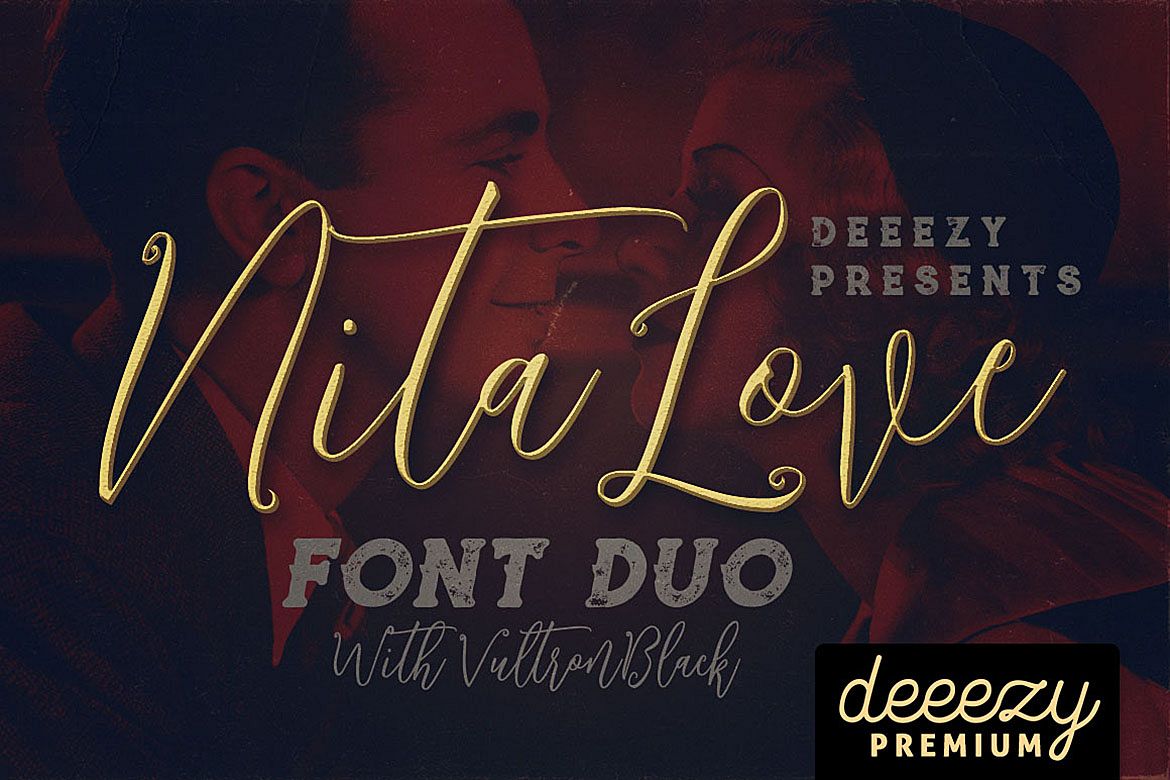 Nitalove Font Duo example image 1