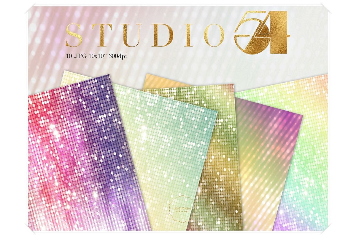 Party Lights Papers - Disco Ball Paper example image 1