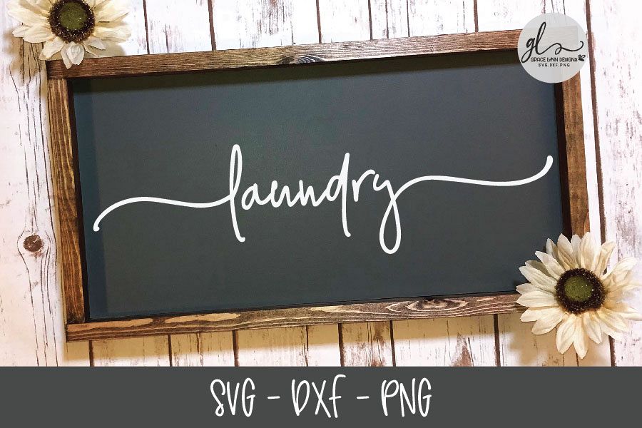 Laundry - SVG Cut File example image 1