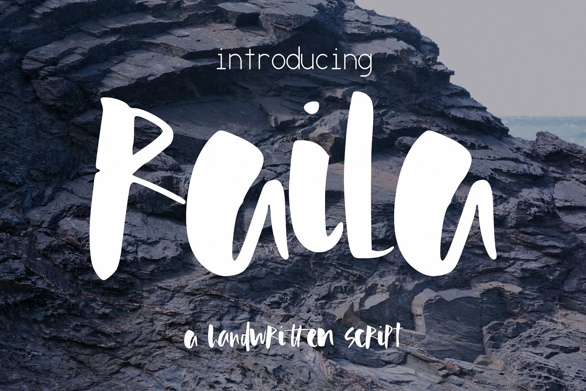 Raila Font example image 1