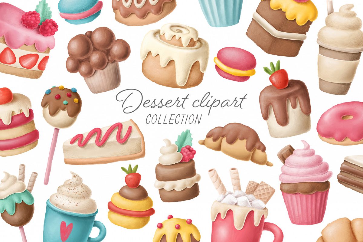 Dessert clipart collection example image 1