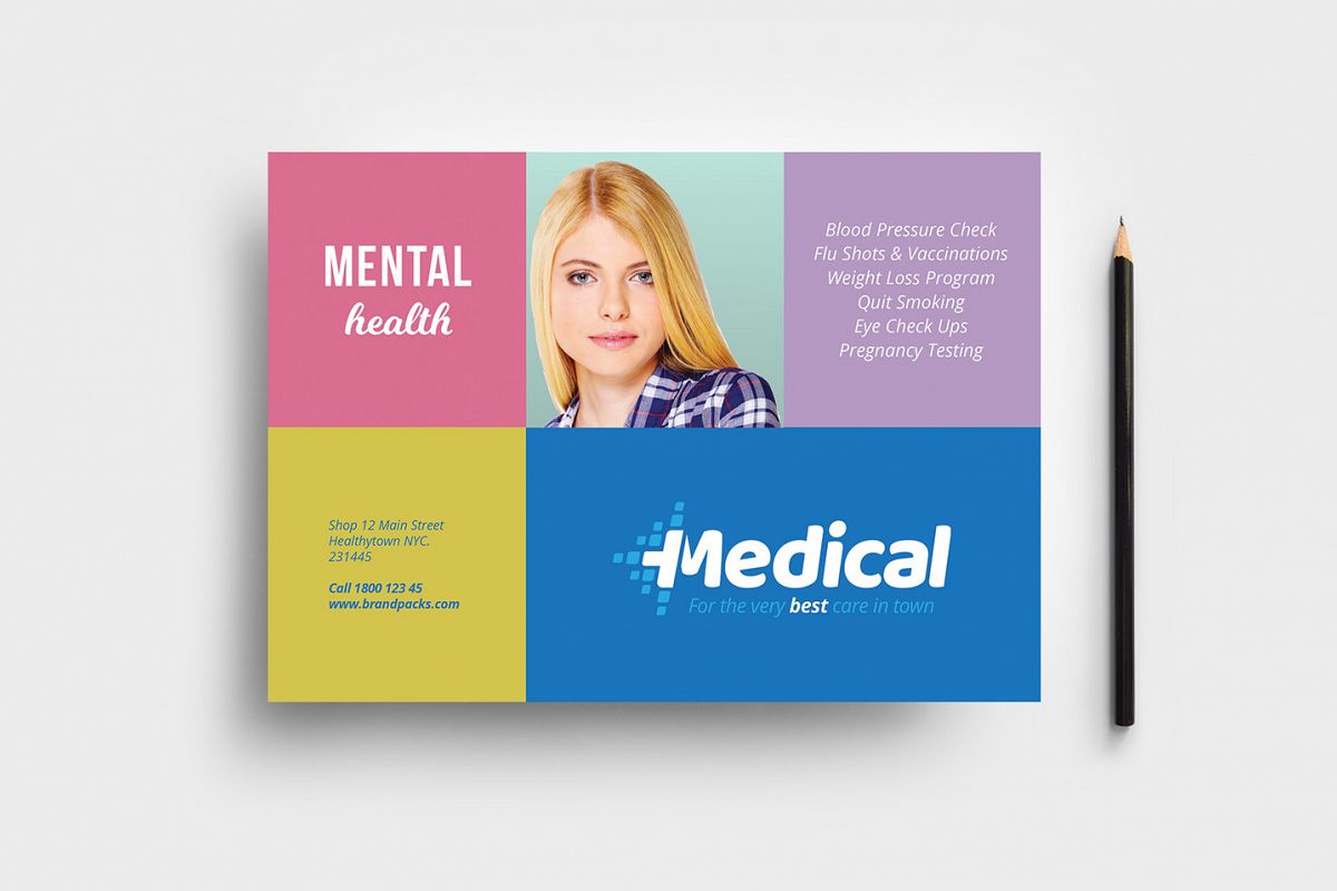 Modern Medical Flyer Template example image 1