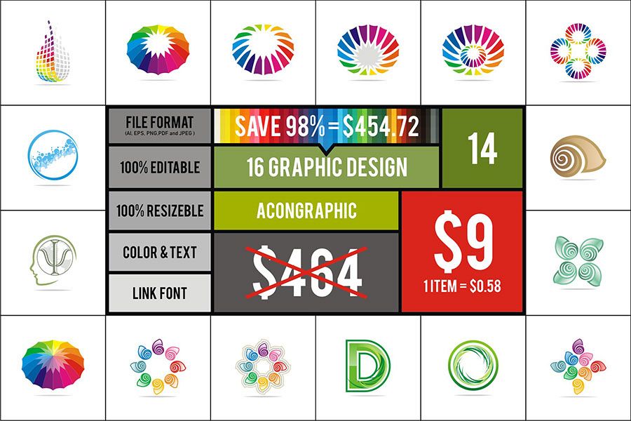 Graphic Vector suitable for Logo #14 example image 1