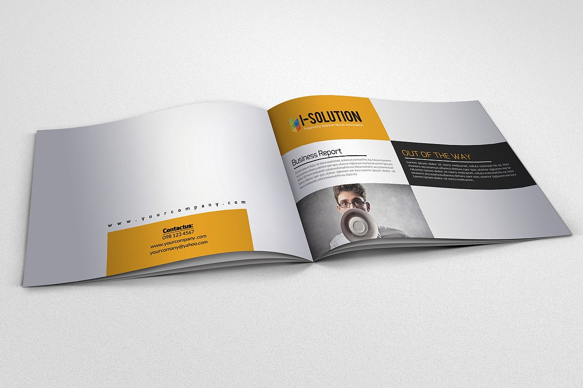 Multi Use Minimal Square Brochure example image 1