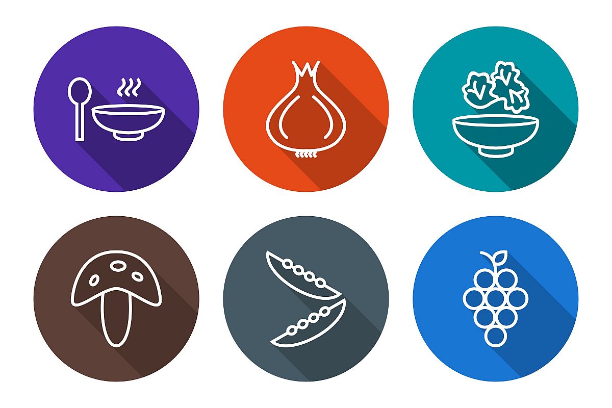 Set Of Food Icons example image 1