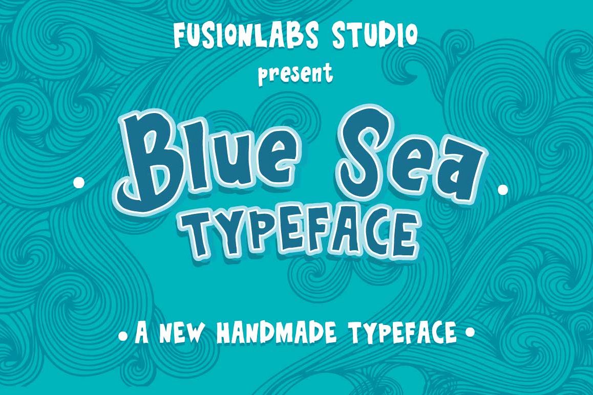 Blue Sea Typeface example image 1