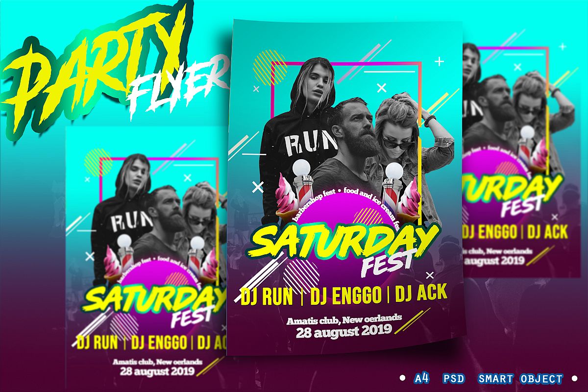 PARTY FLYER example image 1