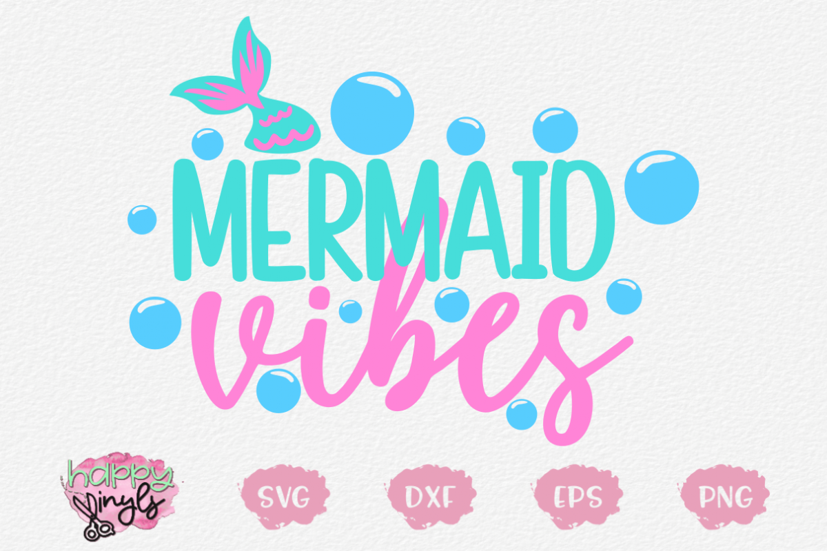 Download Mermaid Vibes - A Mermaid SVG