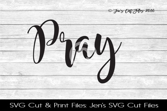 Pray SVG Cut File example image 1