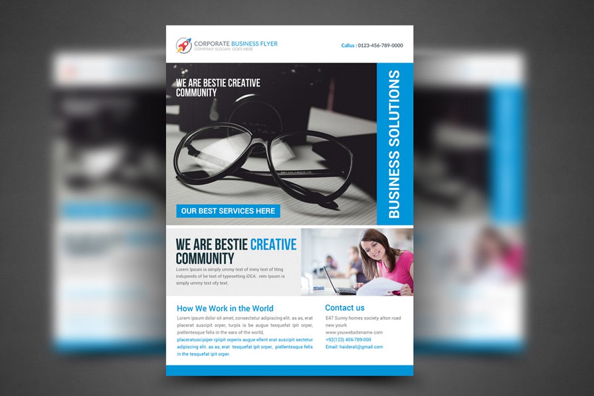 Multipurpose Business Flyer Template example image 1