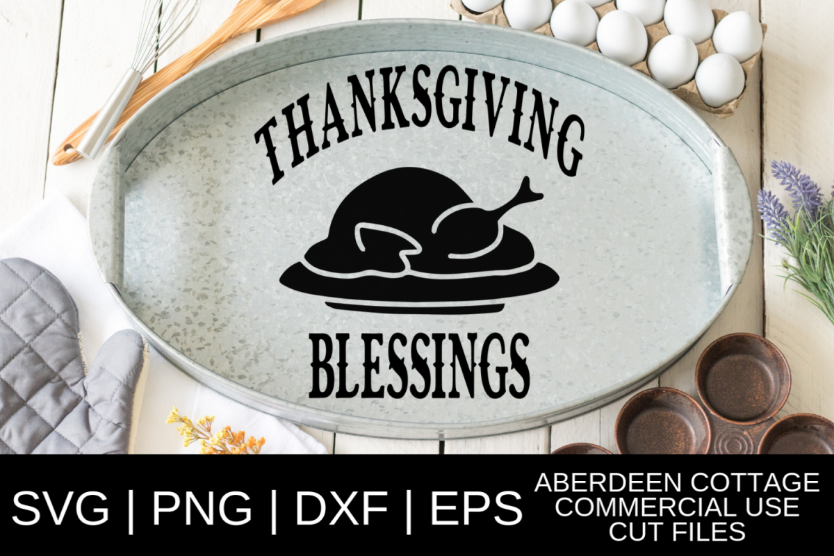 Thanksgiving Blessings SVG example image 1