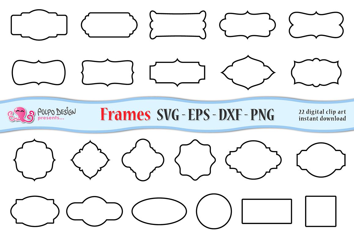 Svg Frames Clip Art 