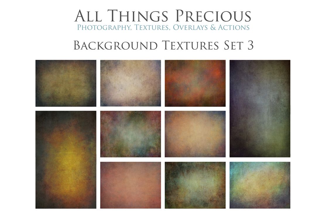10 Fine Art BACKGROUND Textures SET 3 example image 1