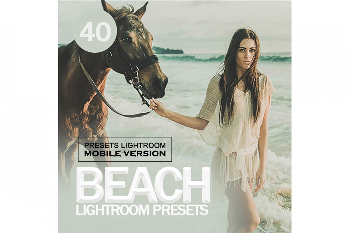 Beach Lightroom Presets Mobile Presets example image 1