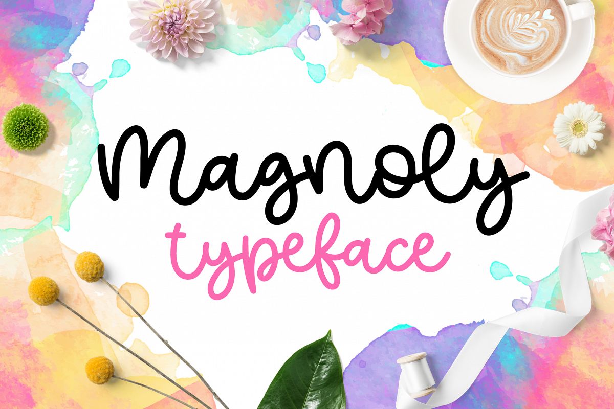 Magnoly Handwritten Font example image 1