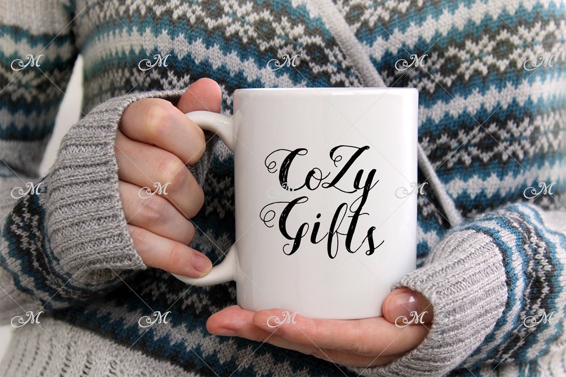 Cozy Mug Mockup. JPEG only example image 1