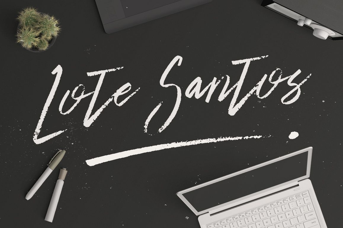 Lote Santos Typeface example image 1