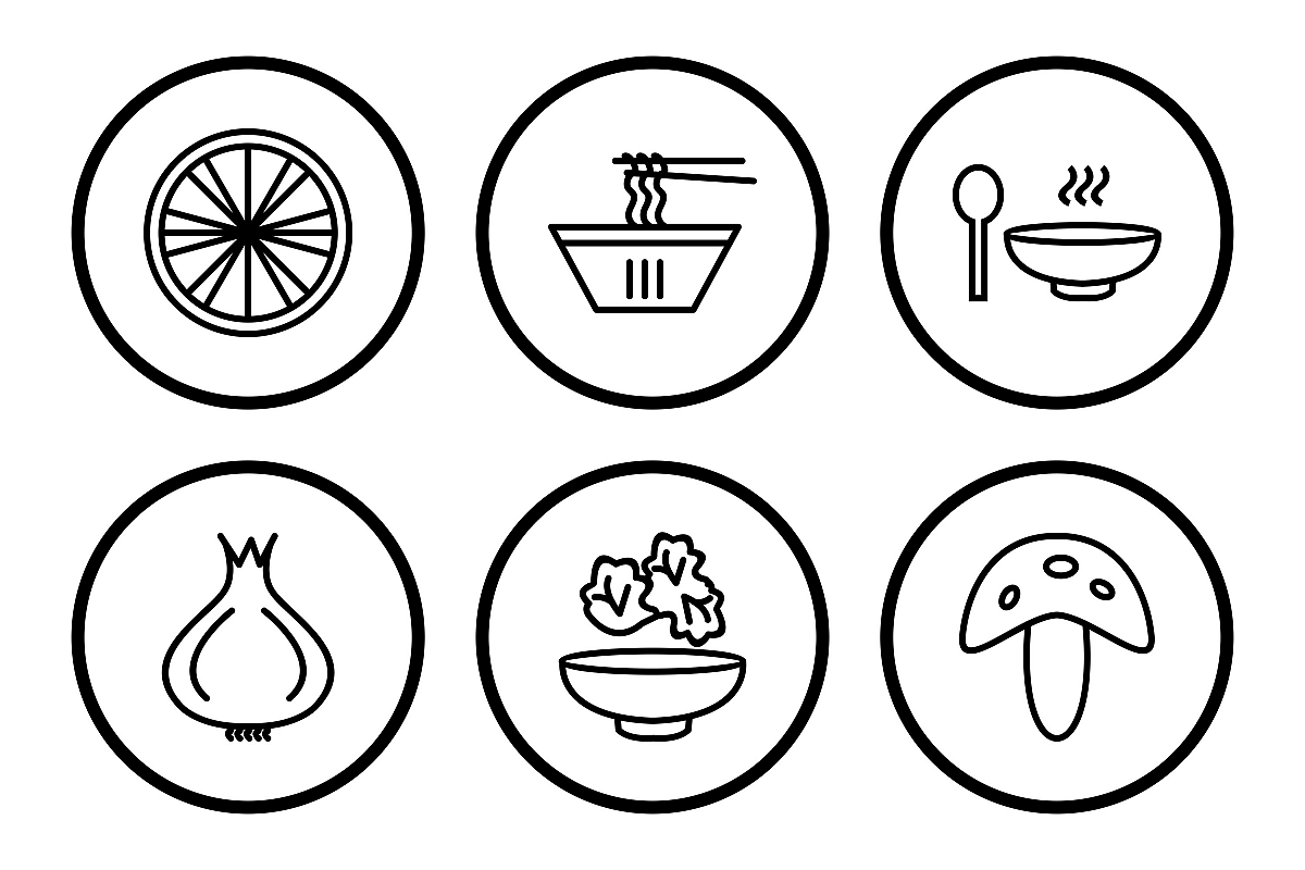 Set Of Food Icons example image 1