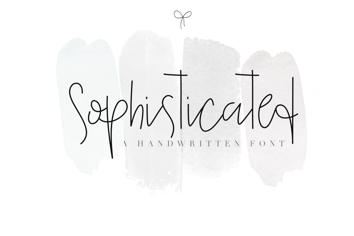 Sophisticated Outfit - A Chic Handwritten Font example image 1