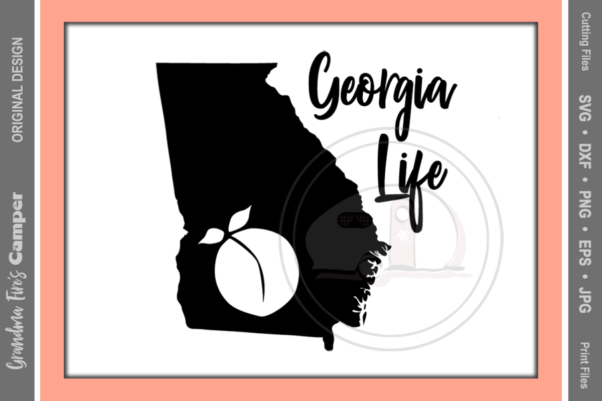 Download Georgia Life SVG, Georgia State Silhouette, Georgia Life ...
