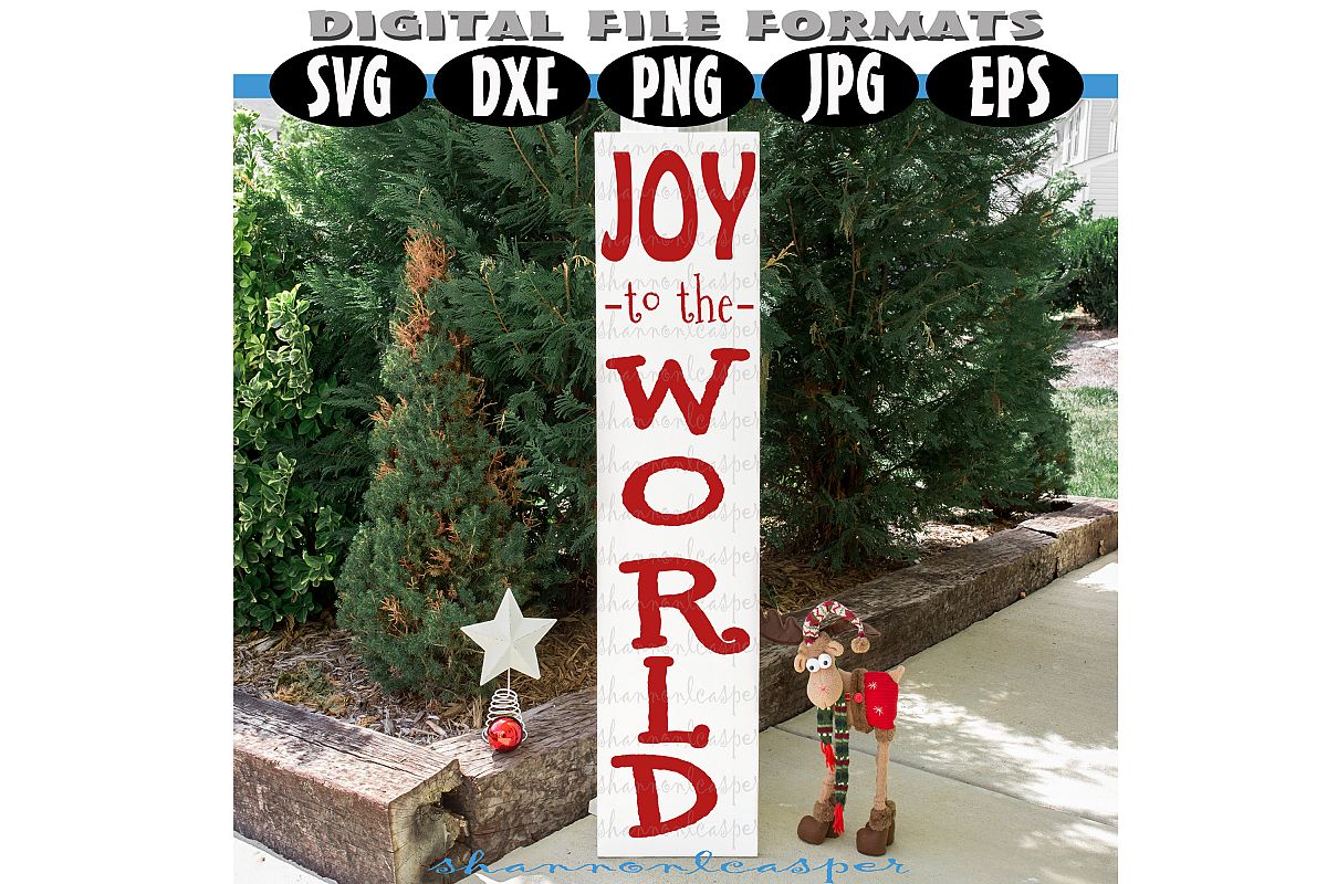 Christmas Porch Wood Sign SVG example image 1