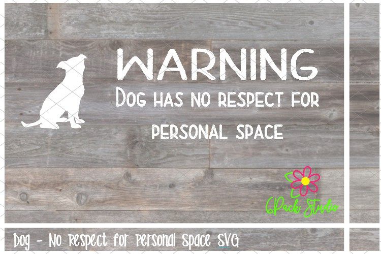 No Personal Space SVG example image 1