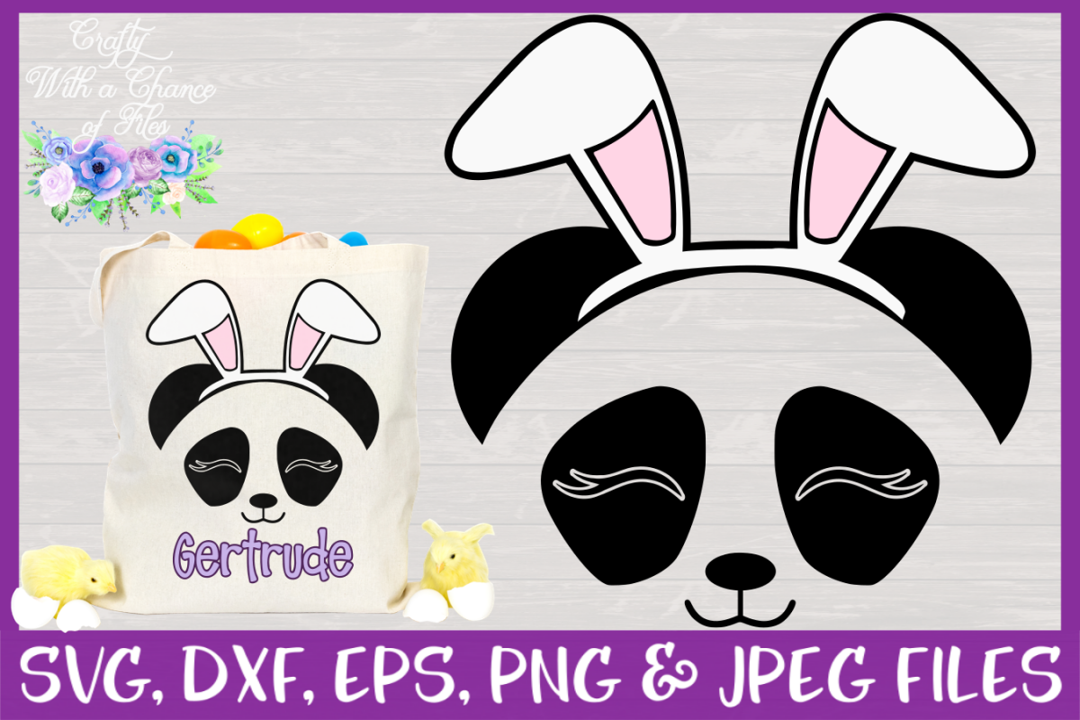 Download Easter | Panda Face SVG Cut File (237850) | SVGs | Design ...