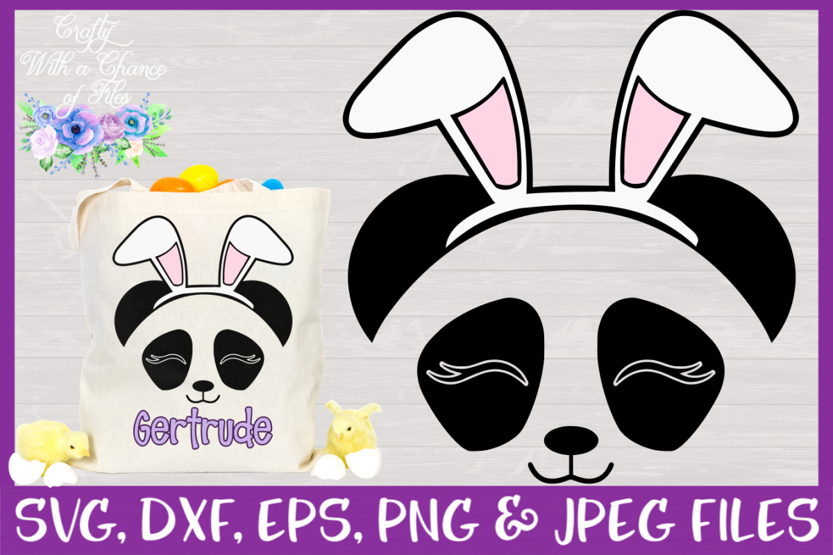 Download Easter | Panda Face SVG Cut File (237850) | SVGs | Design Bundles