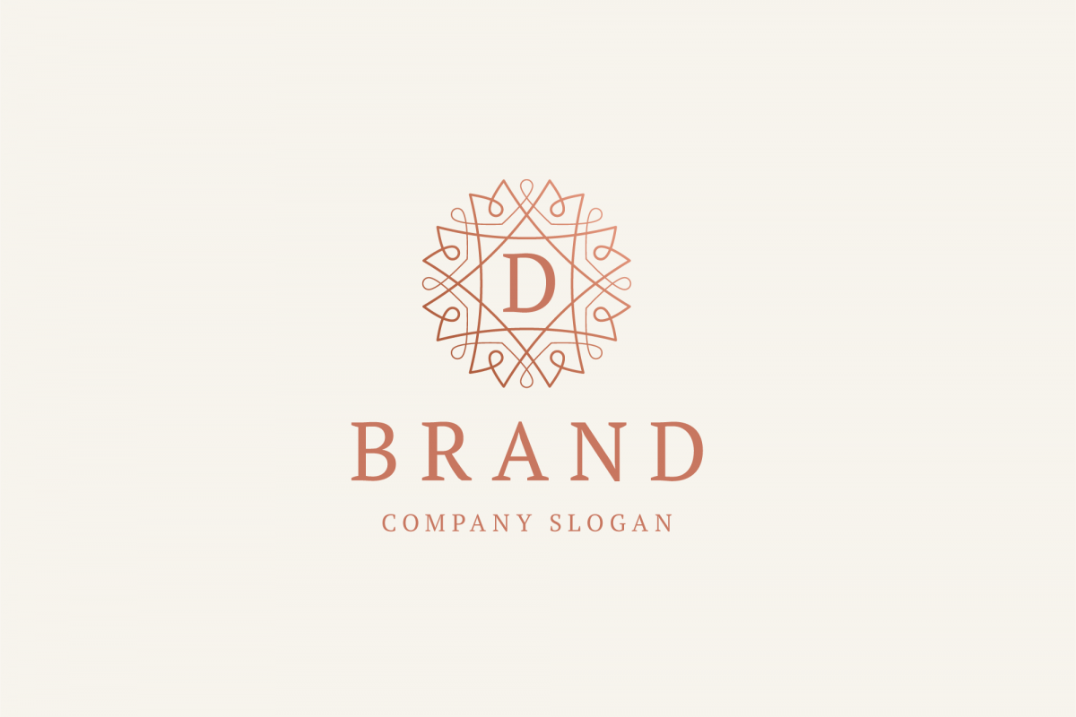 D brand logo example image 1