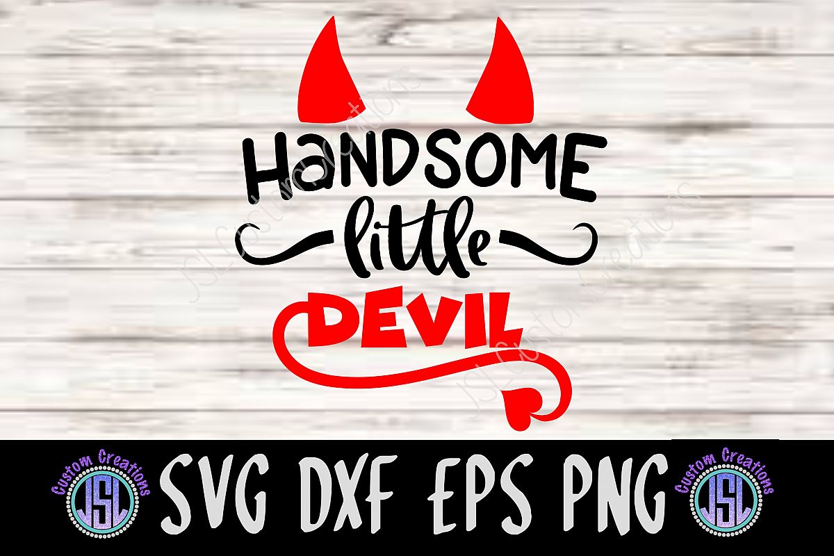 Download Handsome Little Devil SVG DXF EPS PNG Digital Download