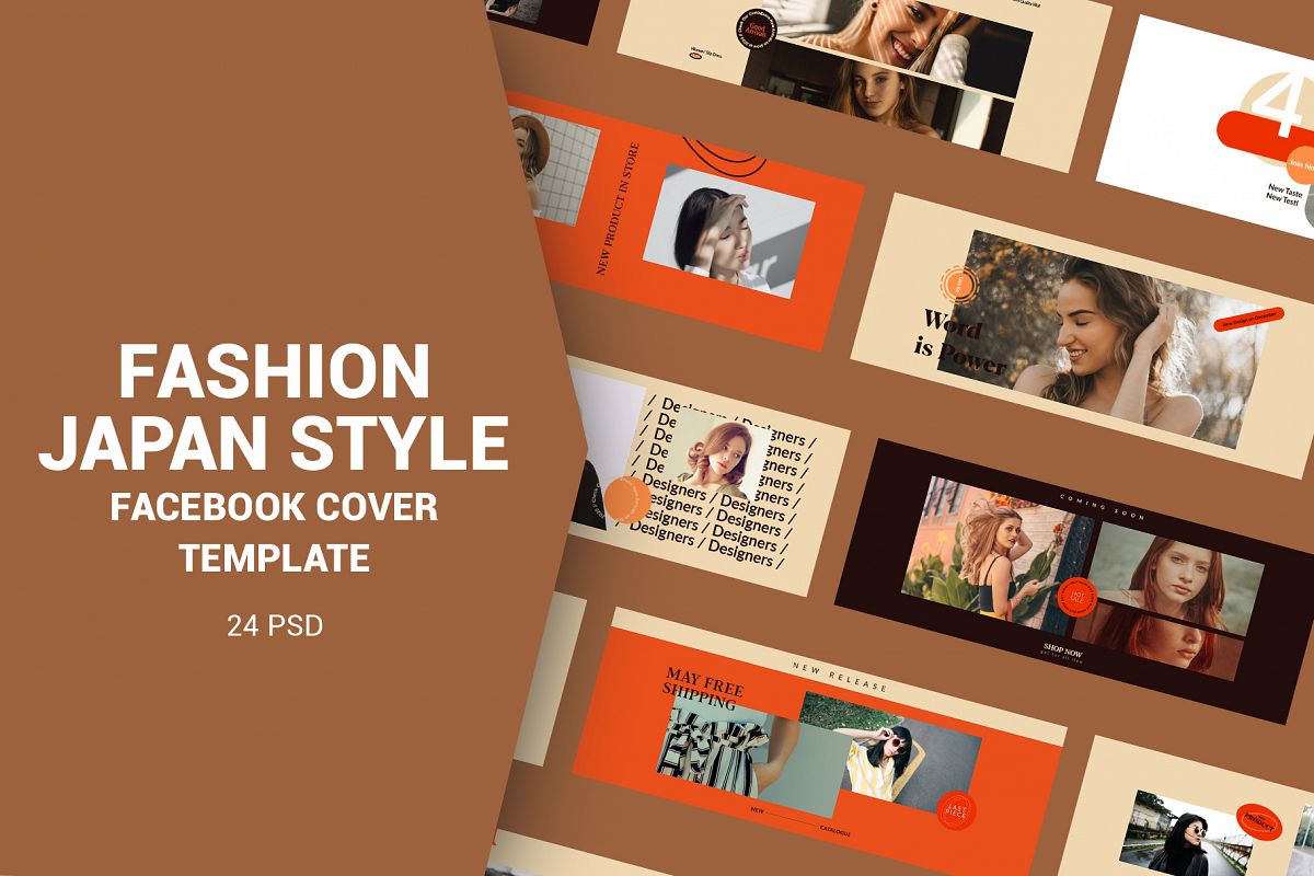 Fashion Japan Style Facebook Cover example image 1