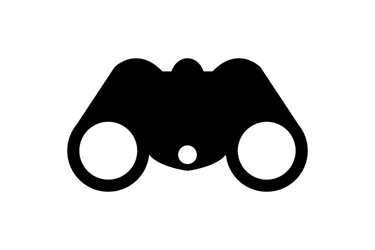 Binoculars icon example image 1