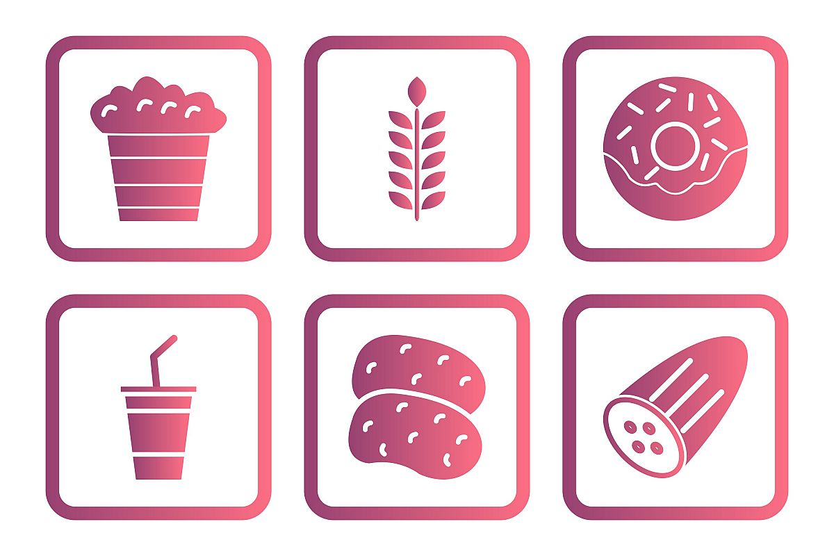 Set Of Food Icons example image 1