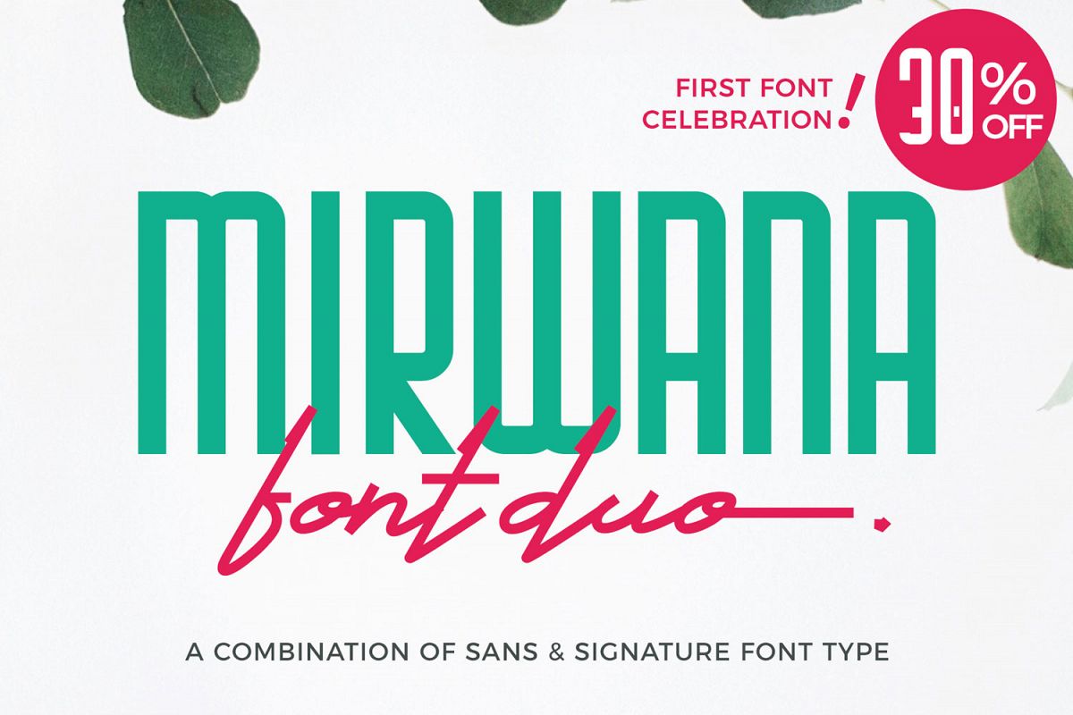 Mirwana Font Duo example image 1