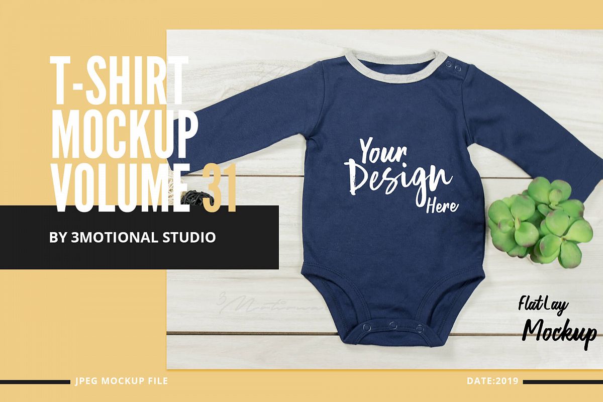 Neo Baby T-Shirt Mockup Volume 31 example image 1
