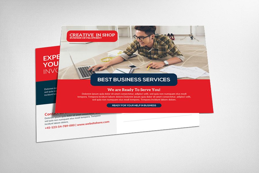 Website Design Postcard example image 1