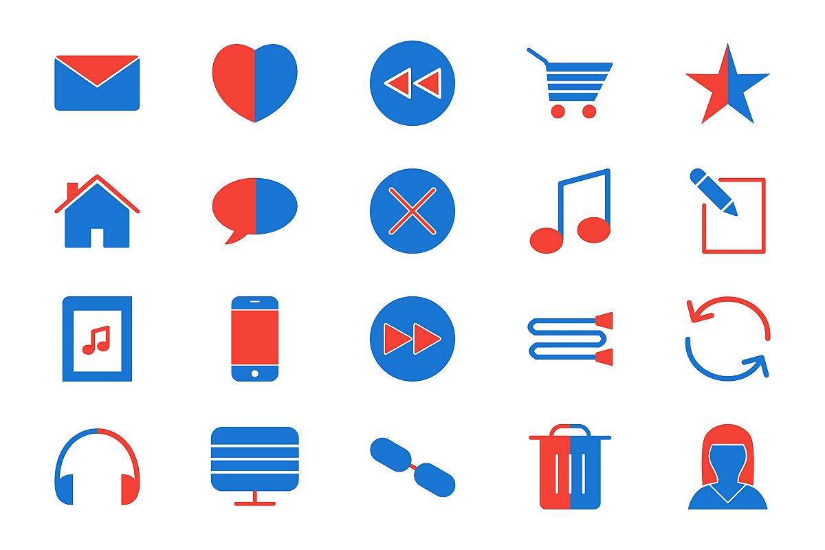 Set Of Multimedia Icons example image 1