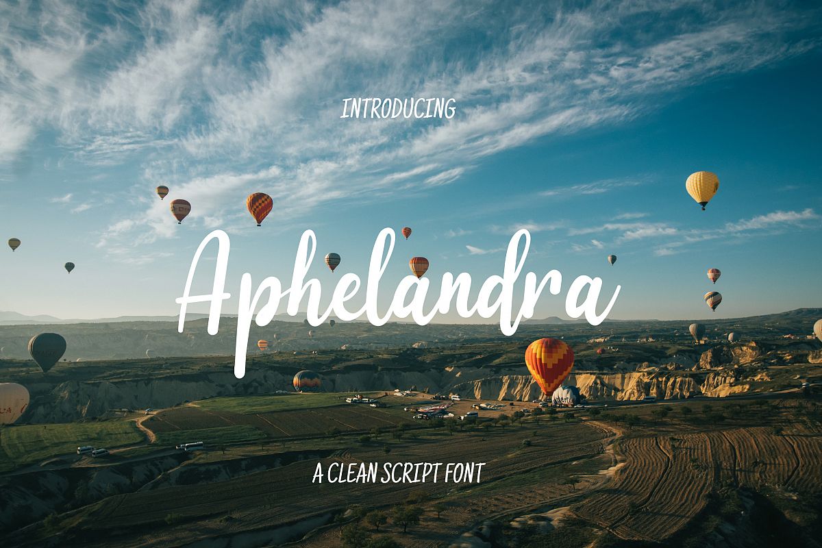 Aphelandra Font example image 1